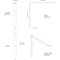 Ekena Millwork Hamilton Steel Bracket, Antiqued Pewter 2"W x 24"D x 24"H BKTM02X24X24HAAPW - alternate 8